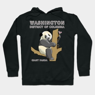 Washington, District of Columbia - state symbols - Giant Panda Hoodie